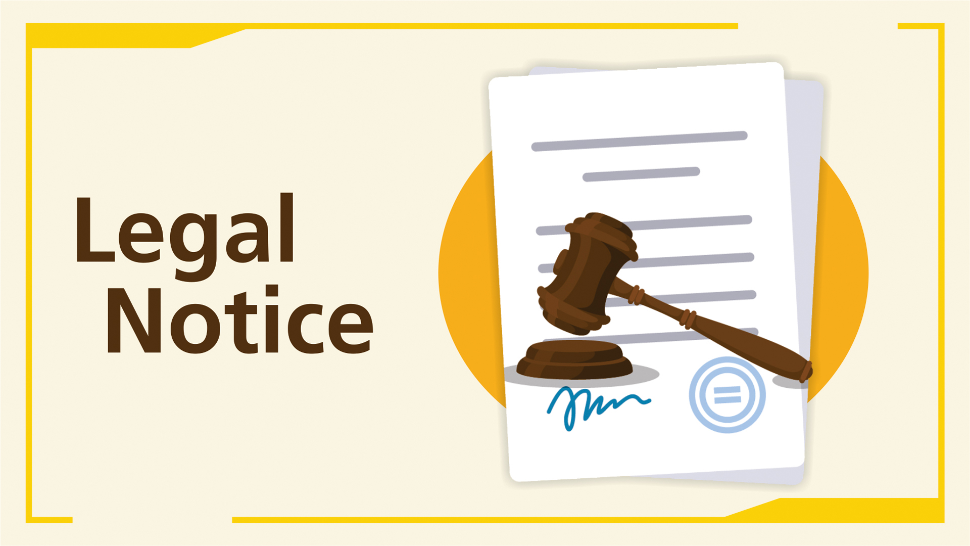 What is a Legal Notice